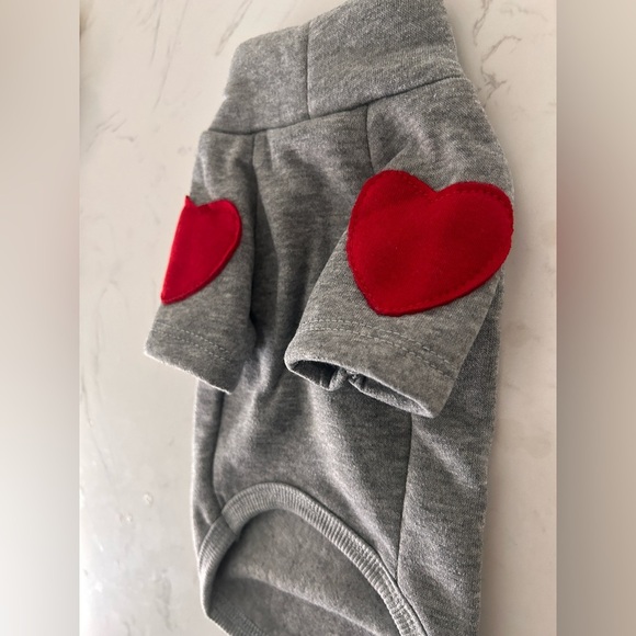 Heart Dog Sweater- NWOT - Picture 3 of 8
